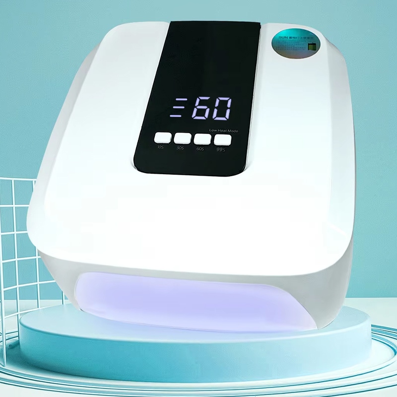 Високомощна 80 W UV LED сешоар за нокти с интелигентен сензор