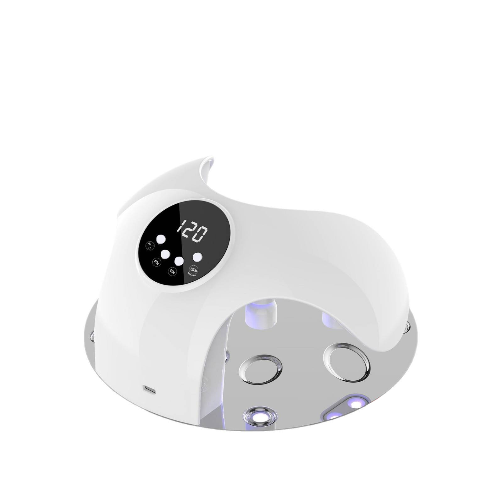 Нова лампа за нокти с пет пръста