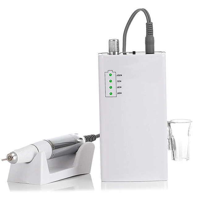 Акумулаторен комплект свредла за нокти Индикатор за захранване 25w 30000rpm